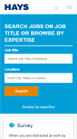 Mobile Screenshot of hays.be
